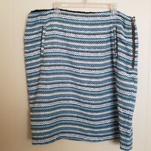 Halogen multi color plus size skirt